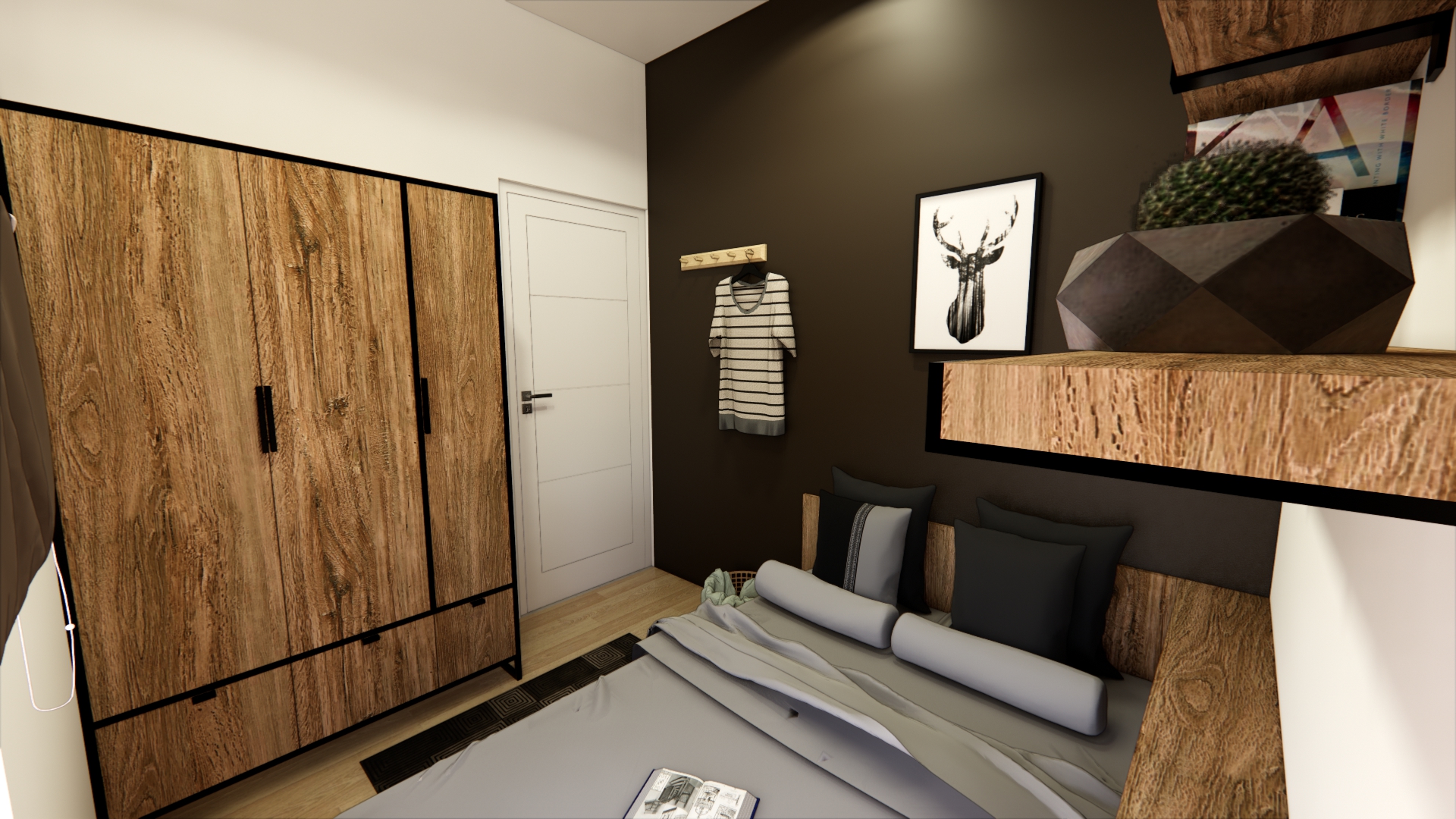 Industrial Style - Gandaria Asri Bedroom